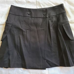 Karl Lagerfeld black wrap skirt size 2